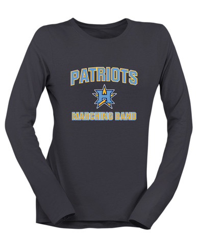 Heritage Patriots Marching Band Women's LS T-Shirt