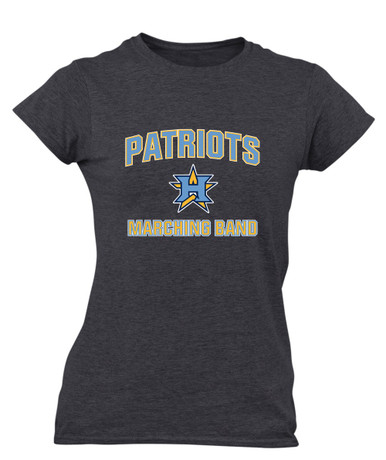 Heritage Patriots Marching Band Women's Premium SS T-Shirt