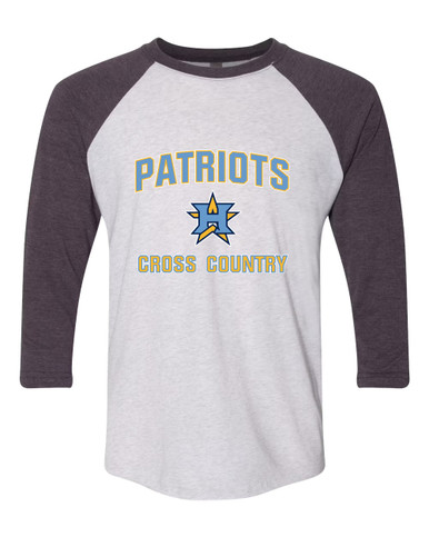 Heritage Patriots Cross Country Women's Baseball T-Shirt