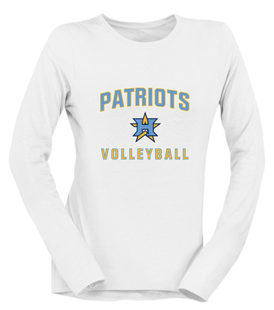 Heritage Patriots Volleyball Women's Premium LS T-Shirt