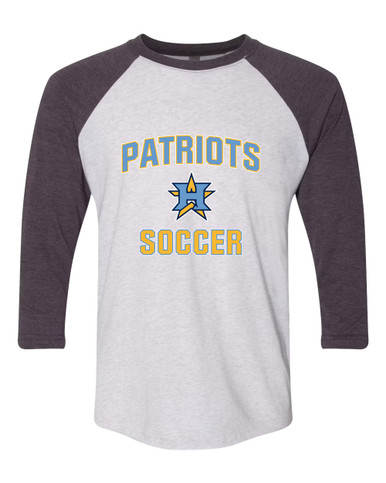 Heritage Patriots Soccer #1 Men's Baseball T-Shirt
