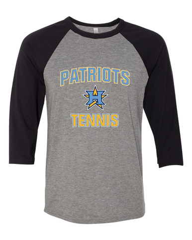 Heritage Patriots Tennis Women's Baseball T-Shirt