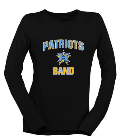 Heritage Patriots Band # 1 Women's Premium LS T-Shirt