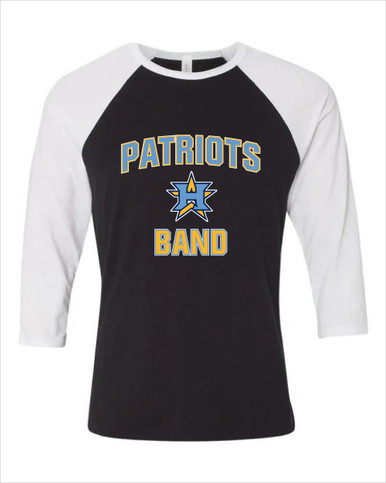 Heritage Patriots Band # 1 Women's Baseball T-Shirt