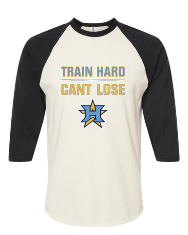 Heritage Patriots Train Hard, Can't Lose Women's Baseball T-Shirt