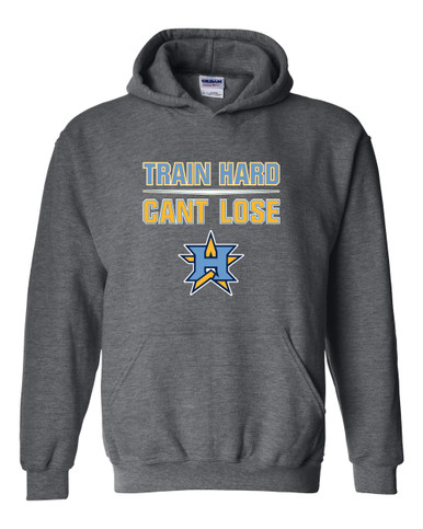 Heritage Patriots Train Hard, Can't Lose Men's Hoodie