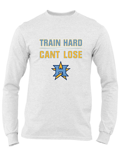 Heritage Patriots Train Hard, Can't Lose Men's Premium LS T-Shirt