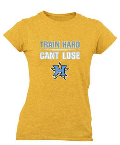 Heritage Patriots Train Hard, Can't Lose Women's SS T-Shirt
