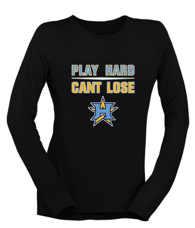 Heritage Patriots Play Hard, Can't Lose Women's Premium LS T-Shirt