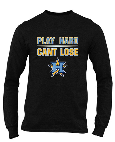 Heritage Patriots Play Hard, Can't Lose Men's Premium LS T-Shirt