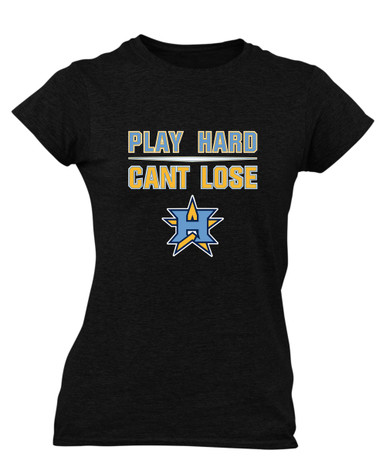 Heritage Patriots Play Hard, Can't Lose Women's Premium SS T-Shirt