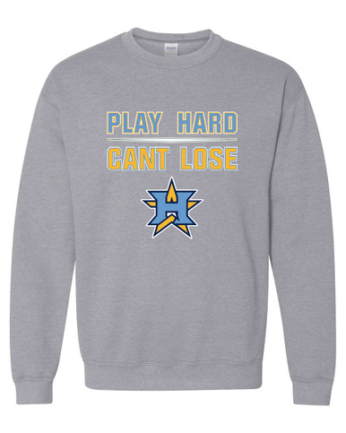 Heritage Patriots Play Hard, Can't Lose Men's Sweatshirt