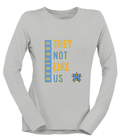 Heritage Patriots They Not Like Us #1 Women's Premium LS T-Shirt