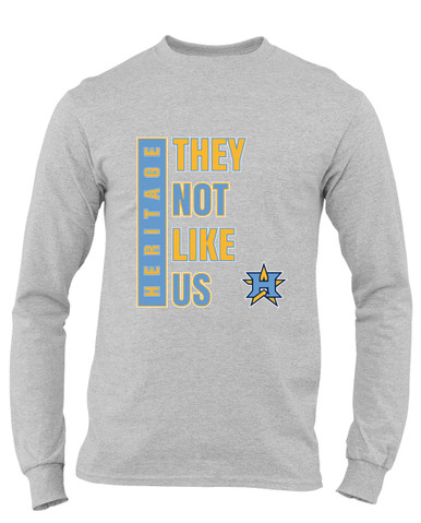 Heritage Patriots They Not Like Us #1 Men's Premium LS T-Shirt
