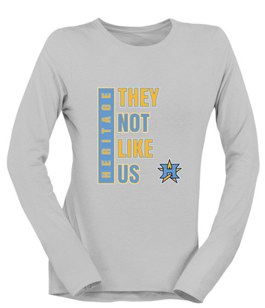 Heritage Patriots They Not Like Us #1 Women's LS T-Shirt