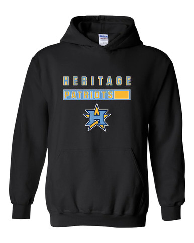 Heritage Patriots Mascot #7 Men's Hoodie