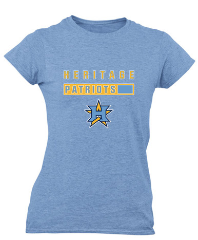 Heritage Patriots Mascot #7 Women's SS T-Shirt
