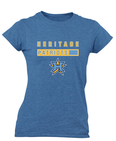 Heritage Patriots Mascot #7 Women's Premium SS T-Shirt