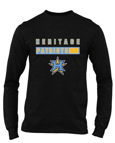Heritage Patriots Mascot #7 Men's LS T-Shirt