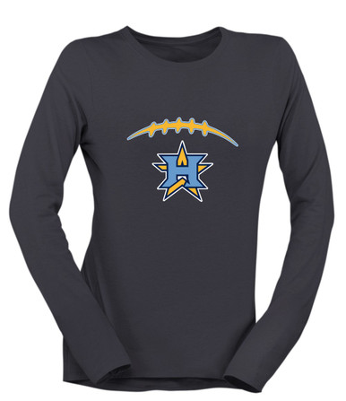 Heritage Patriots Football #2 Women's Premium LS T-Shirt