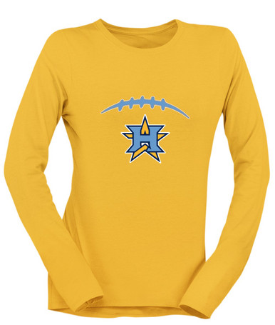 Heritage Patriots Football #2 Women's LS T-Shirt
