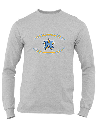 Heritage Patriots Football #3 Men's LS T-Shirt