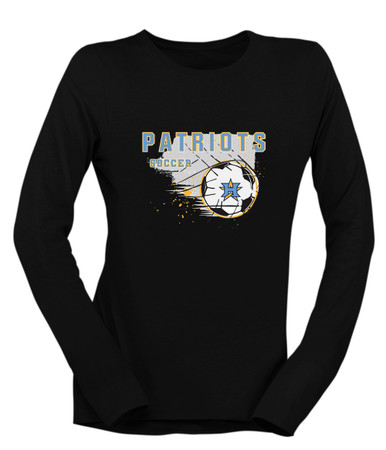 Heritage Patriots Soccer #2 Women's Premium LS T-Shirt