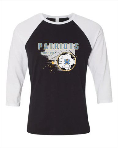 Heritage Patriots Soccer #2 Men's Baseball T-Shirt