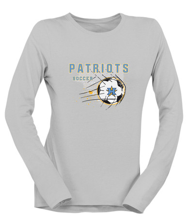 Heritage Patriots Soccer #2 Women's LS T-Shirt