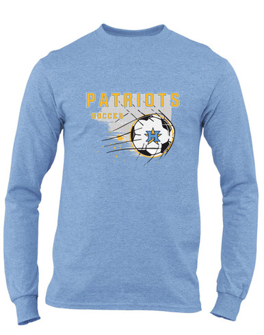 Heritage Patriots Soccer #2 Men's LS T-Shirt