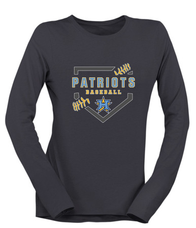 Heritage Patriots Baseball #2 Women's Premium LS T-Shirt