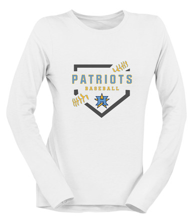 Heritage Patriots Baseball #2 Women's LS T-Shirt