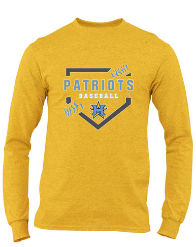 Heritage Patriots Baseball #2 Men's LS T-Shirt