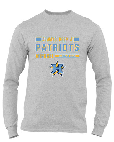 Heritage Patriots Mindset Men's Premium LS T-Shirt