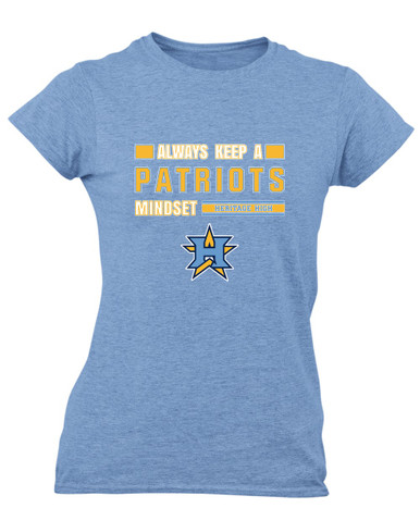 Heritage Patriots Mindset Women's SS T-Shirt