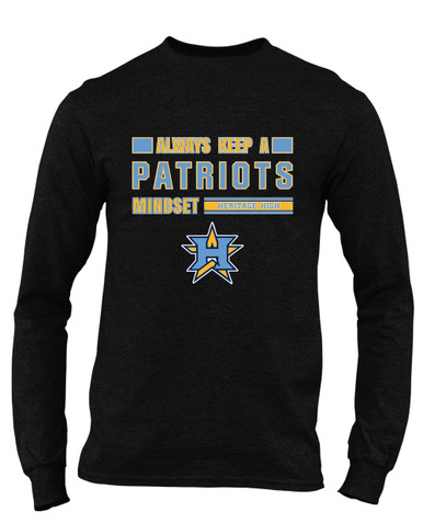 Heritage Patriots Mindset Men's LS T-Shirt
