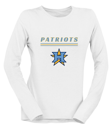 Heritage Patriots Mascot #8 Women's Premium LS T-Shirt