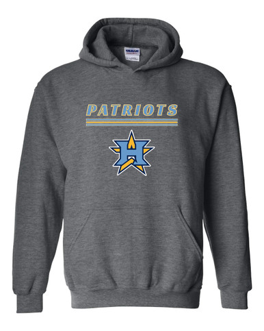 Heritage Patriots Mascot #8 Men's Hoodie