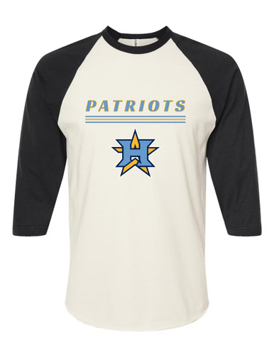 Heritage Patriots Mascot #8 Men's Baseball T-Shirt
