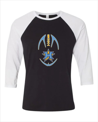 Heritage Patriots Football #4 Men's Baseball T-Shirt