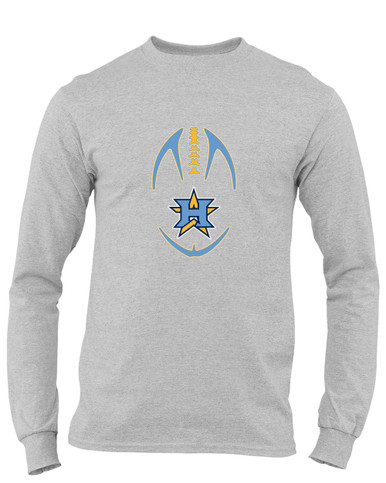 Heritage Patriots Football #4 Men's LS T-Shirt