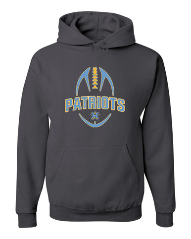 Heritage Patriots Football #5 Men's Premium Hoodie