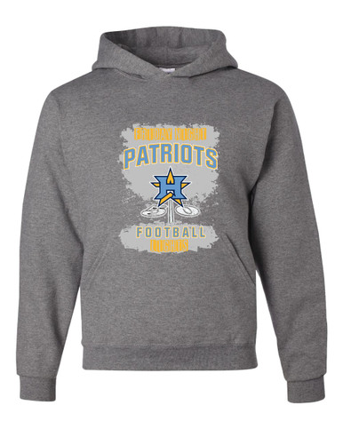 Heritage Patriots Football #6 Men's Premium Hoodie