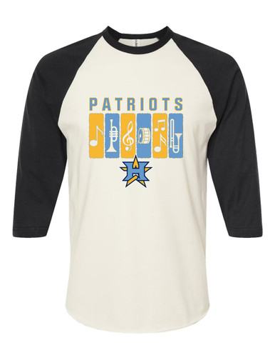 Heritage Patriots Band # 2 Women's Baseball T-Shirt