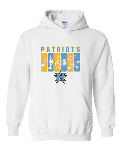 Heritage Patriots Band # 2 Men's Hoodie
