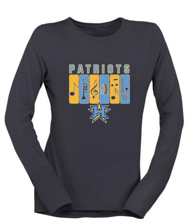Heritage Patriots Band # 2 Women's LS T-Shirt