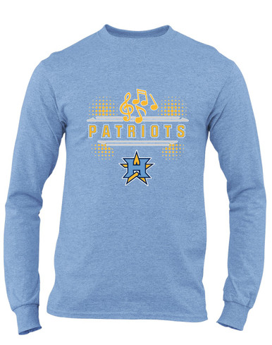 Heritage Patriots Band # 3 Men's LS T-Shirt