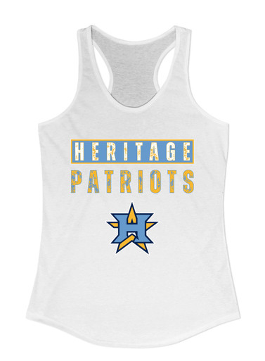 Heritage Patriots Mascot #9 Women's Tank Top