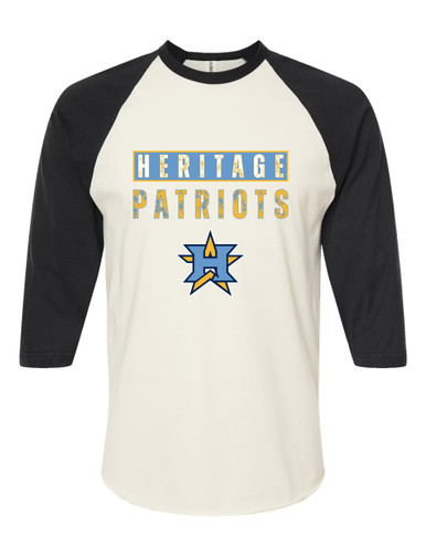Heritage Patriots Mascot #9 Women's Baseball T-Shirt
