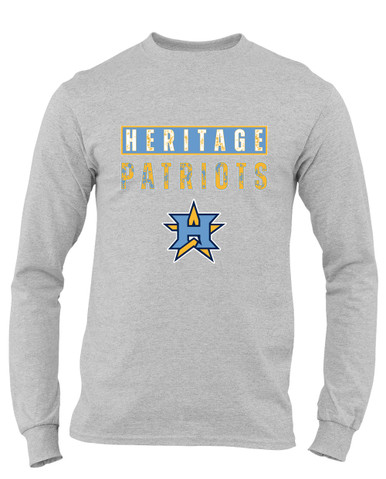 Heritage Patriots Mascot #9 Men's Premium LS T-Shirt